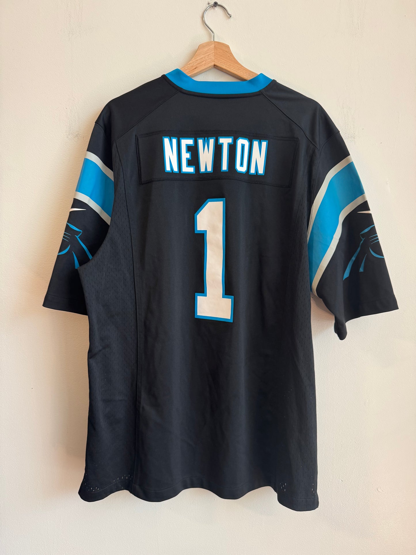 2012 Carolina Panthers Cam Newton Nike Home Jersey (L)