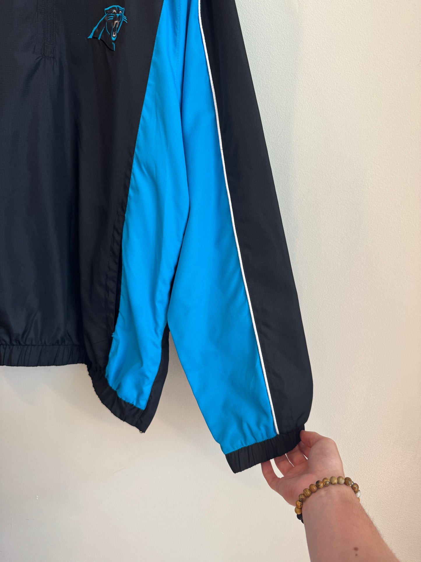 2010s Carolina Panthers Hooded NFL Windbreaker (XL)