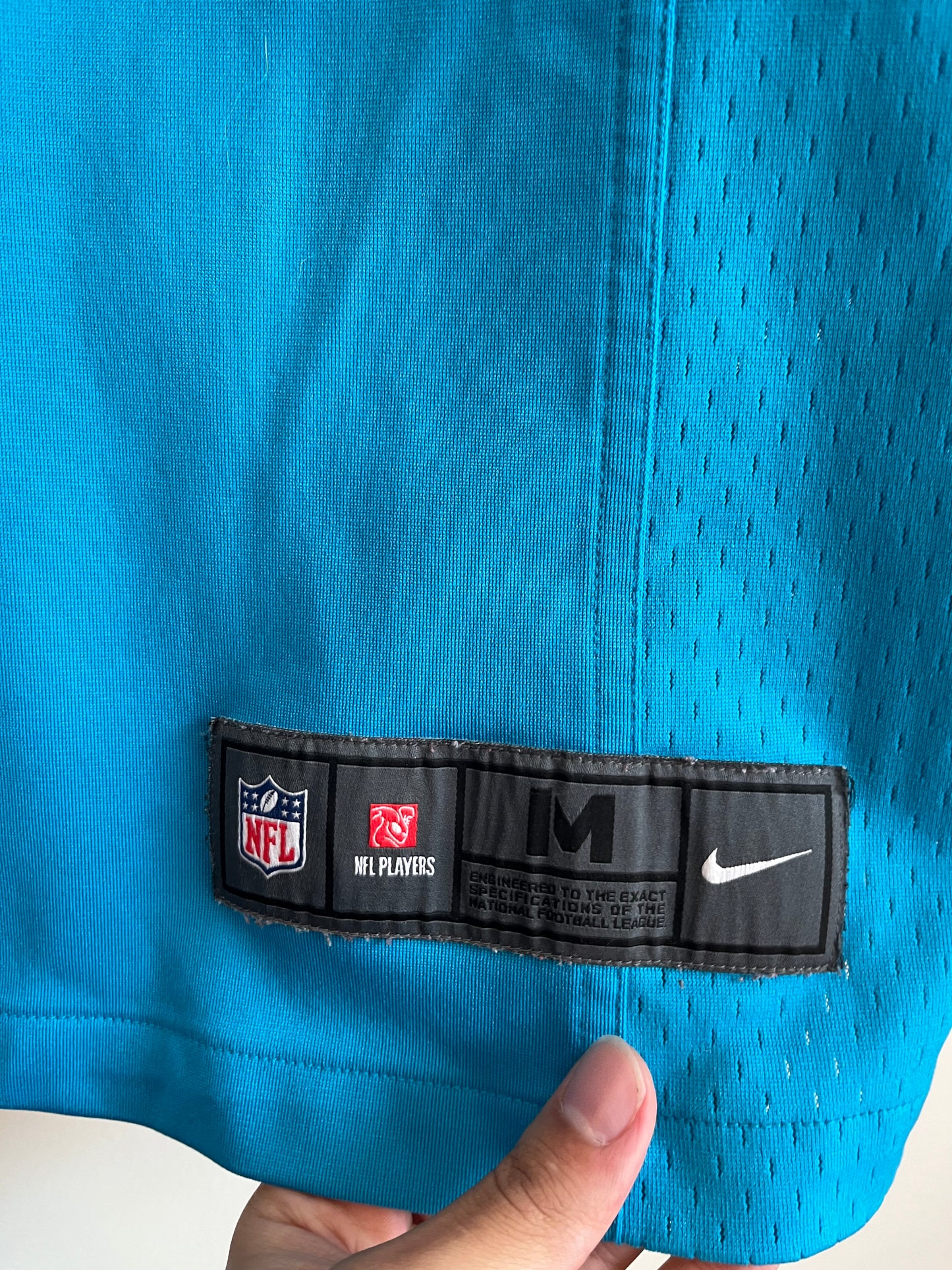 2012 Carolina Panthers Cam Newton Blue Jersey (M)