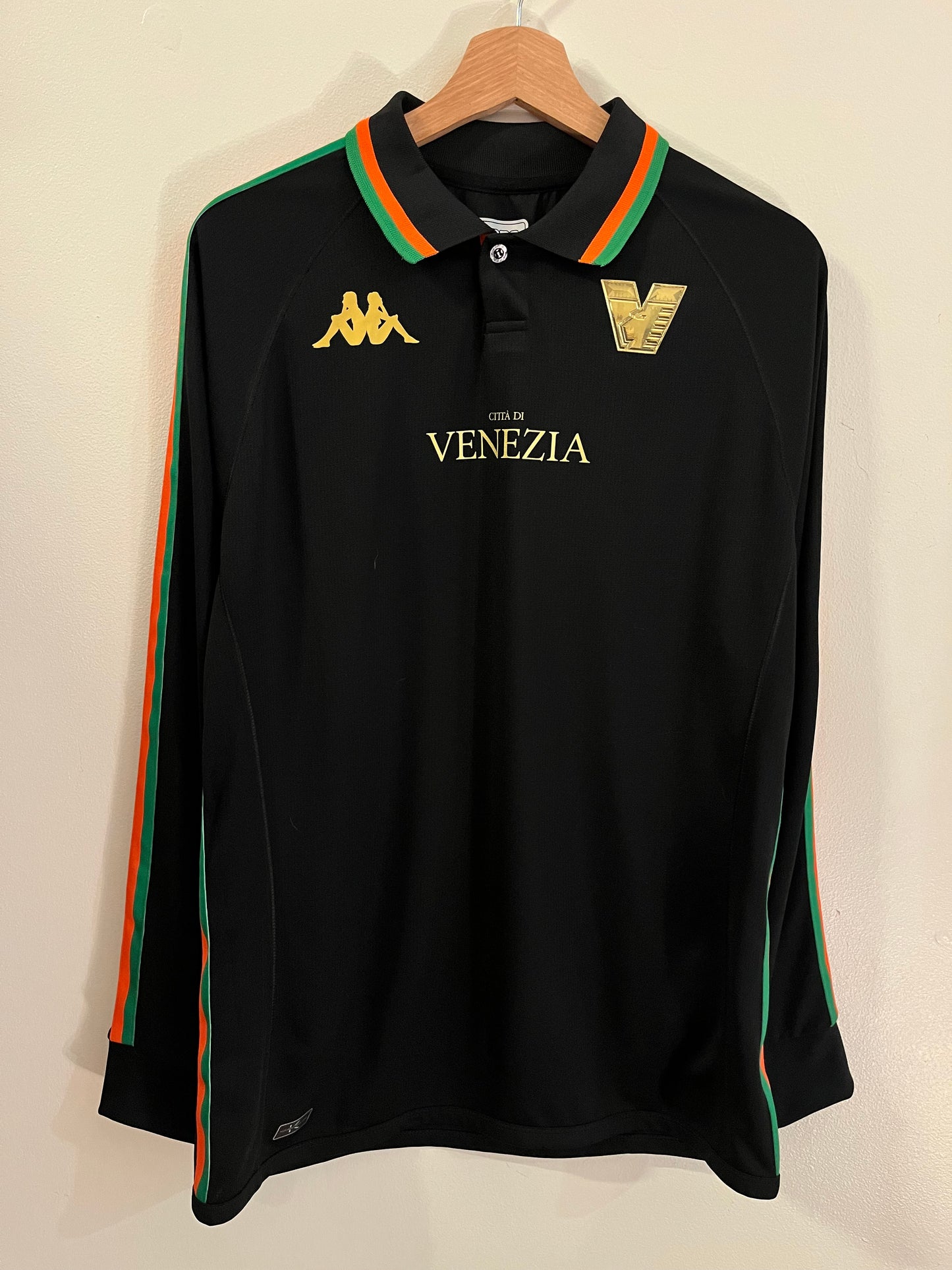 2022/23 Venezia Kappa Long Sleeve Soccer Jersey (L)