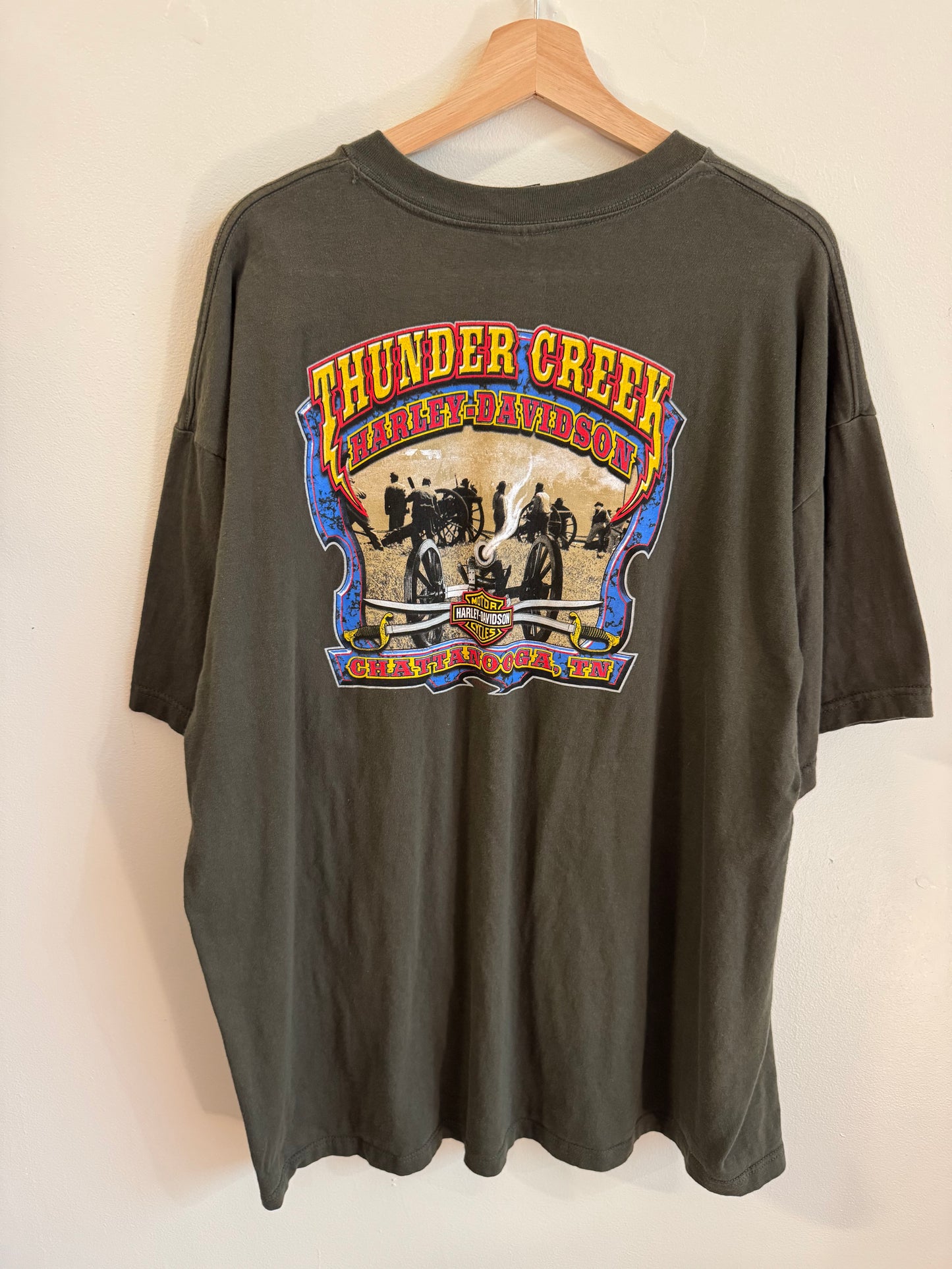 2002 Harley Davidson Thunder Creek Tee (XXL)