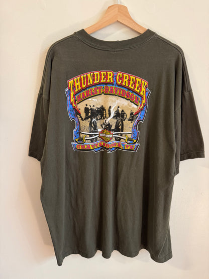 2002 Harley Davidson Thunder Creek Tee (XXL)