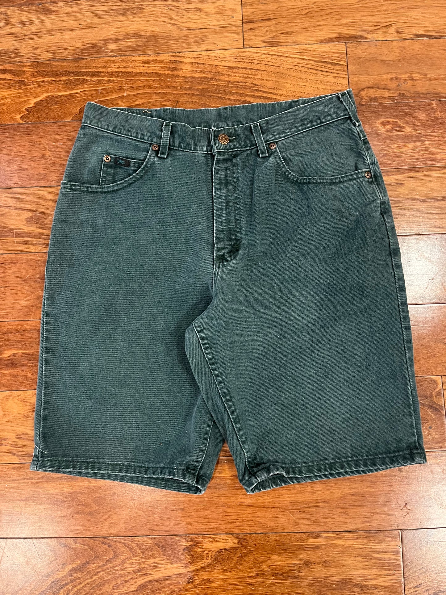 90s Lee Green Shorts (32)