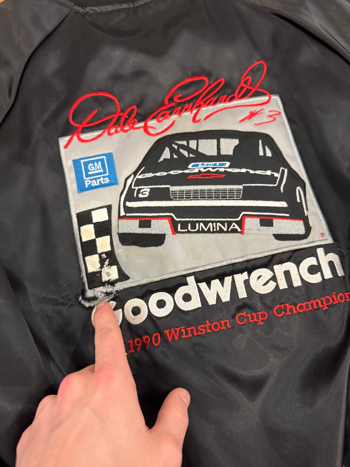 1990 Dale Earnhardt Winston Cup Full Zip Vintage Jacket (L)