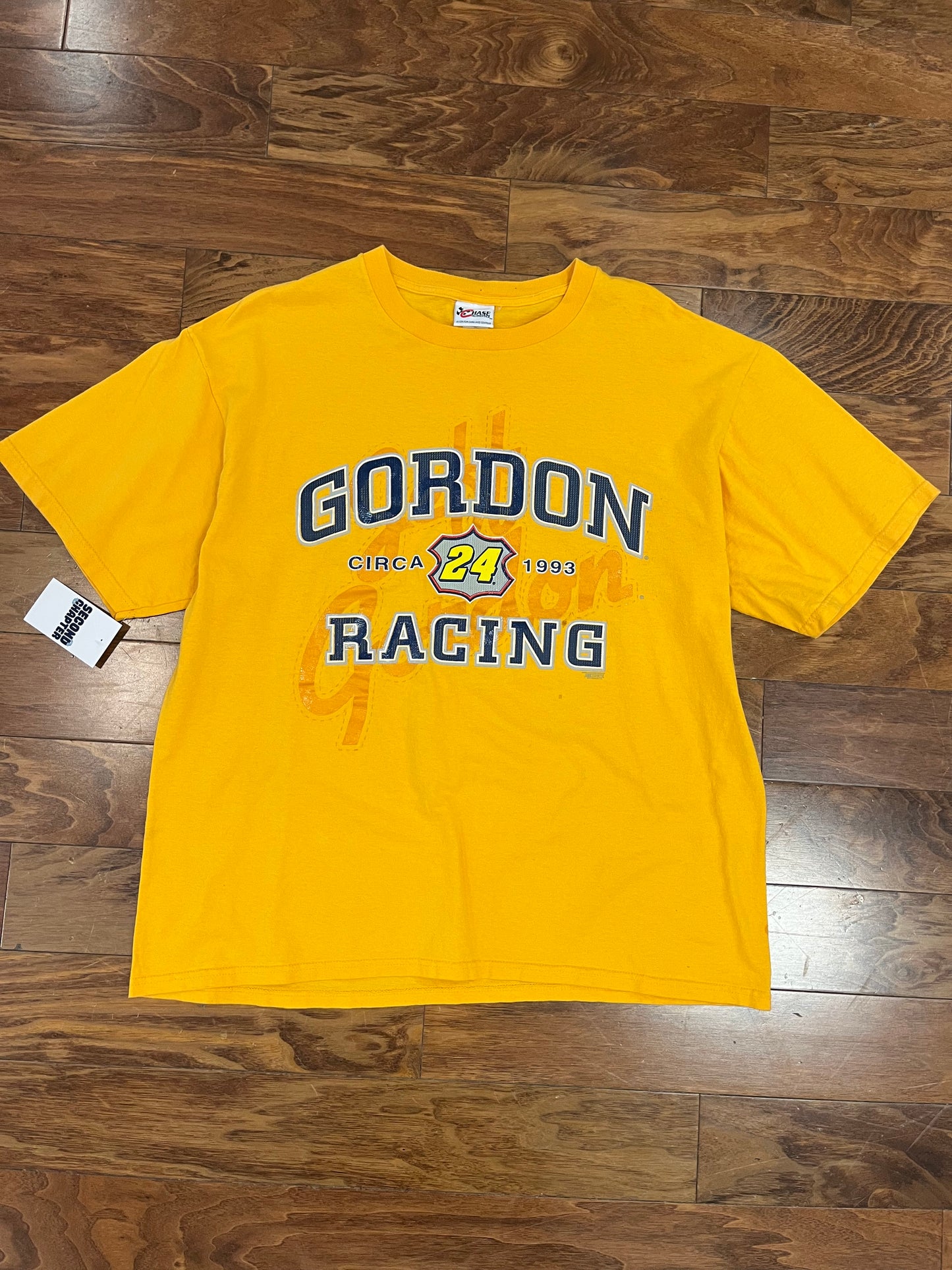 00s Nascar Gordon Racing Yellow Tee (XL)