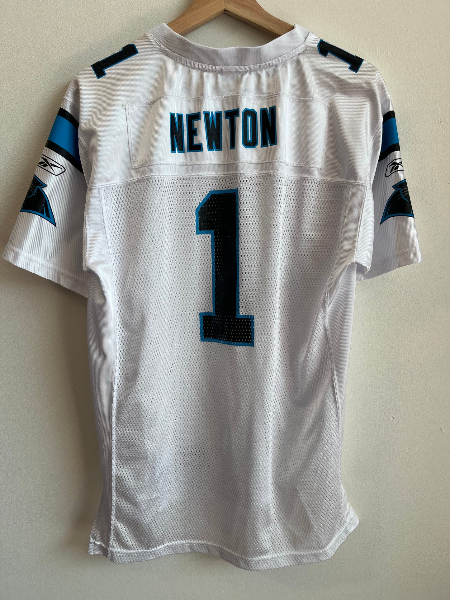 2010s Carolina Panthers Cam Newton Away Jersey (Youth XL)