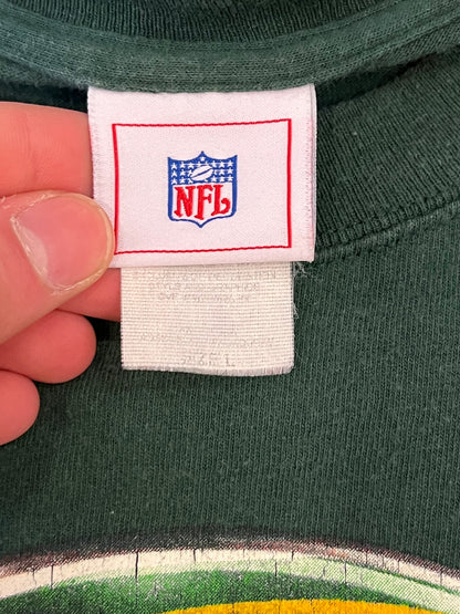 2005 Green Bay Packers Helmet Tee (L)