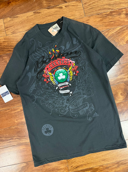 2010 Boston Celtics Tribal Graphic Tee (L)