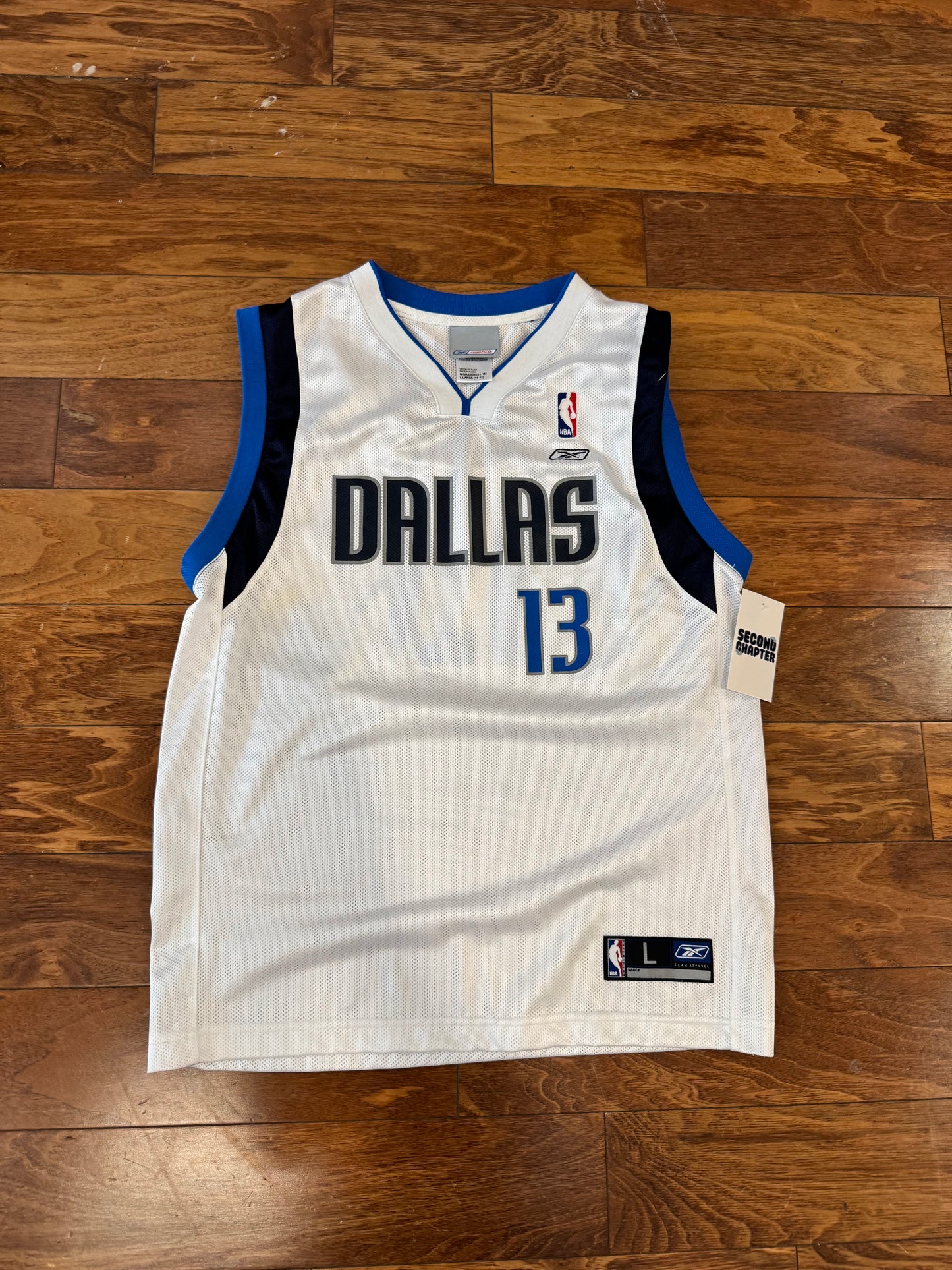 00s Mavericks Steve Nash Reebok Away Jersey (L)