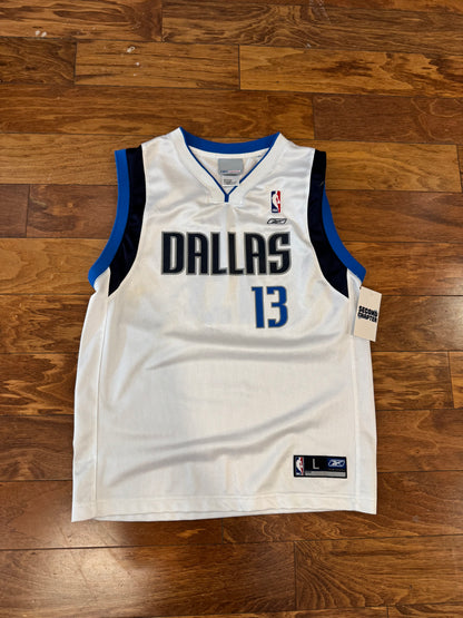 00s Mavericks Steve Nash Reebok Away Jersey (L)