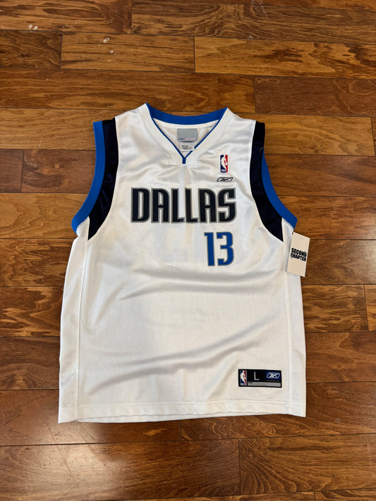 00s Mavericks Steve Nash Reebok Away Jersey (L)