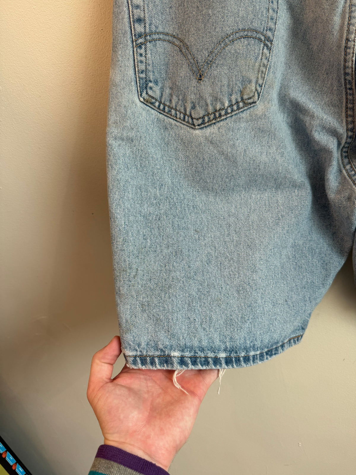 2003 Levi's 505 Blue Shorts (36)