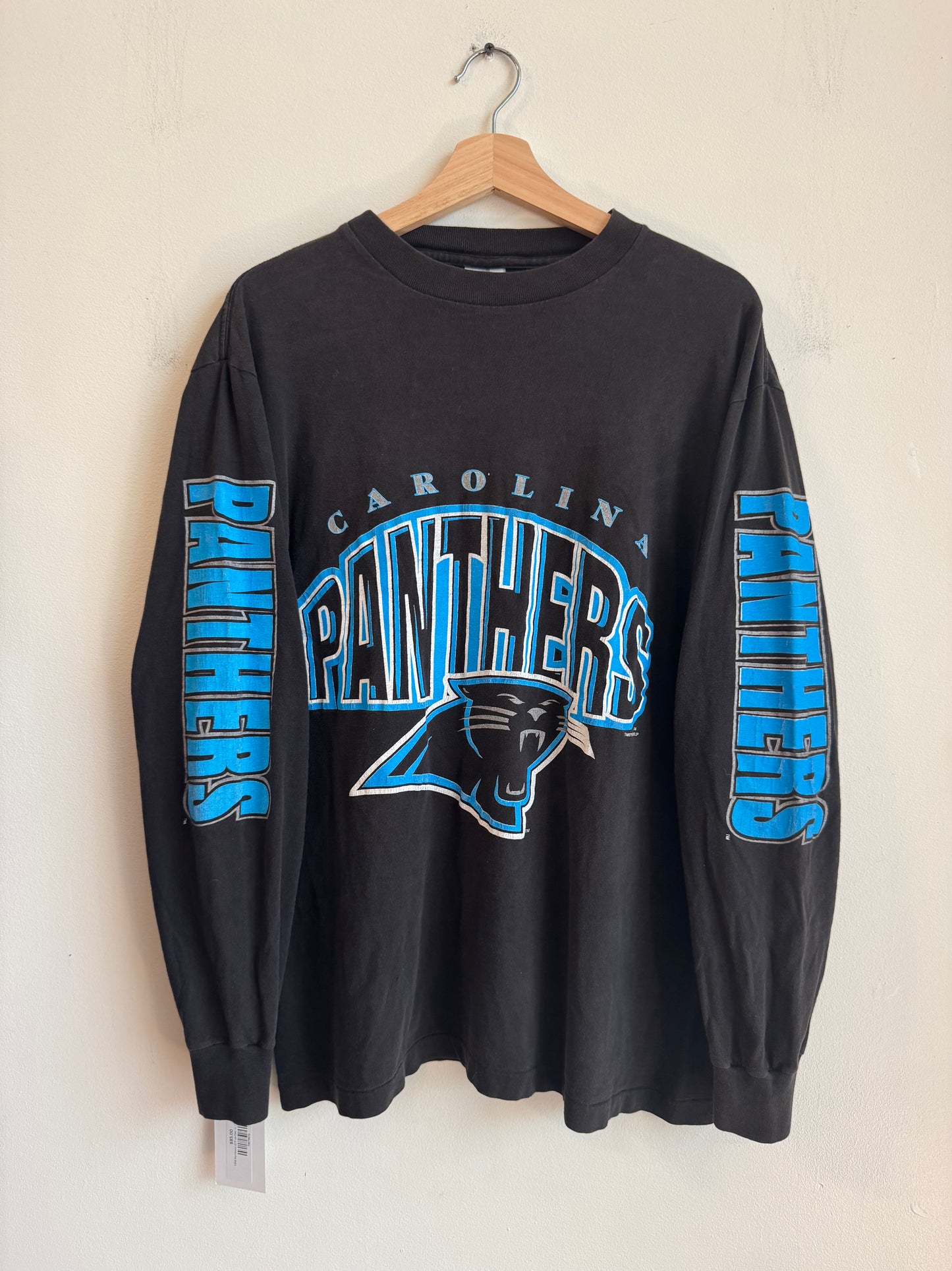 1996 Carolina Panthers True Fan Long Sleeve Shirt (L)