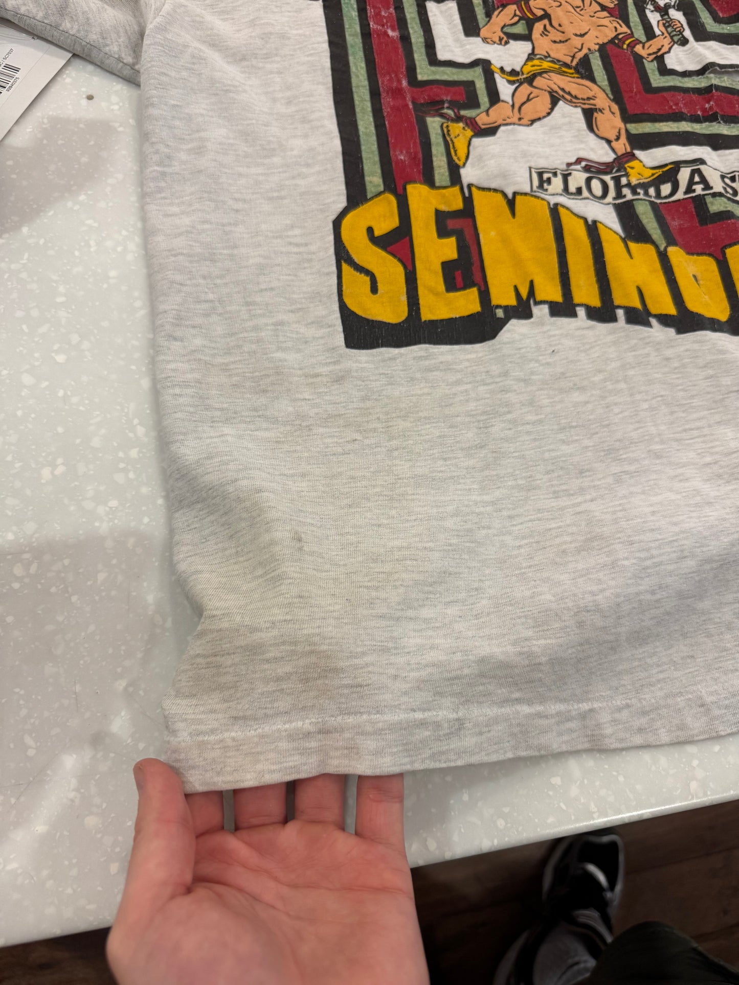 1992 Florida State (FSU) Seminoles Thrashed Tee (XL)