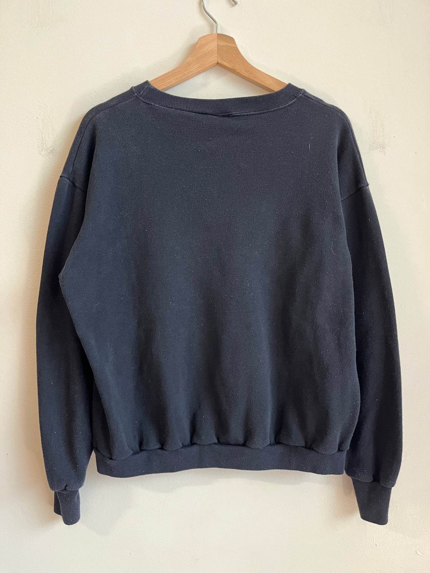 1993 Carolina Panthers Old Cat Black Crewneck (M)