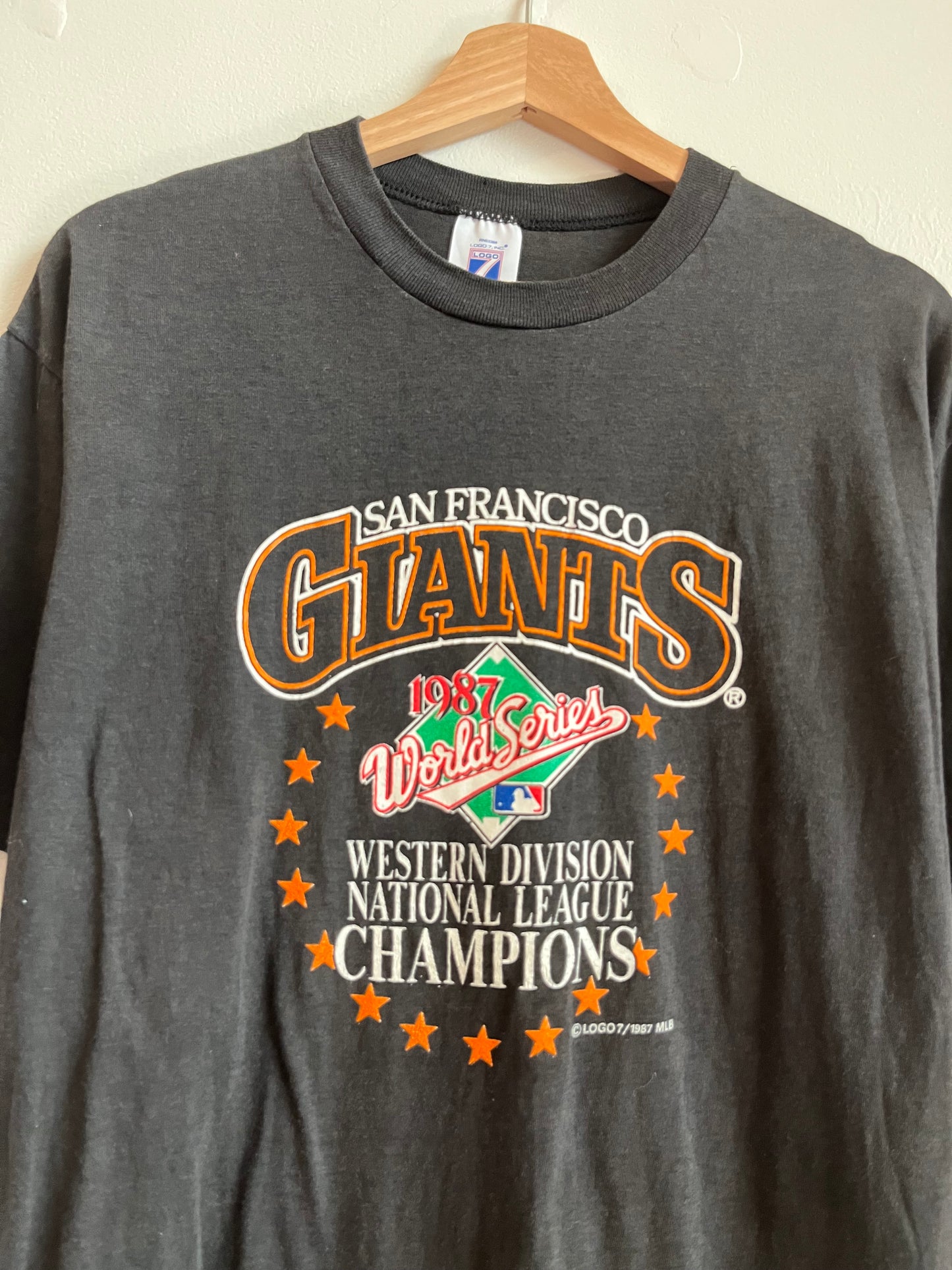 1987 San Francisco Giants World Series Champions Tee (XL)