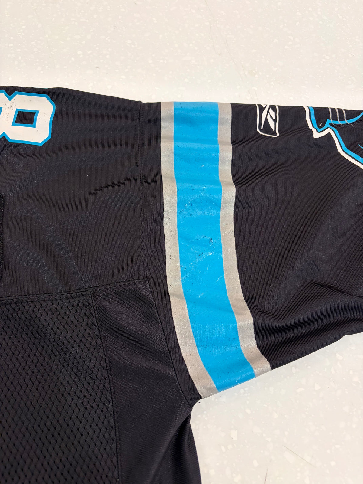 00s Carolina Panthers Steve Smith Reebok Home Jersey (XL)