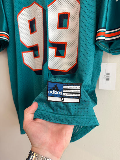 90s Miami Dolphins Jason Taylor Adidas Jersey (M)