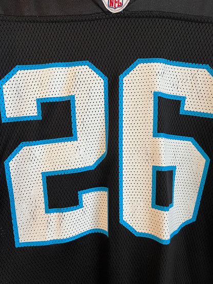 00s Carolina Panthers Deshaun Foster Home Reebok Jersey (L)