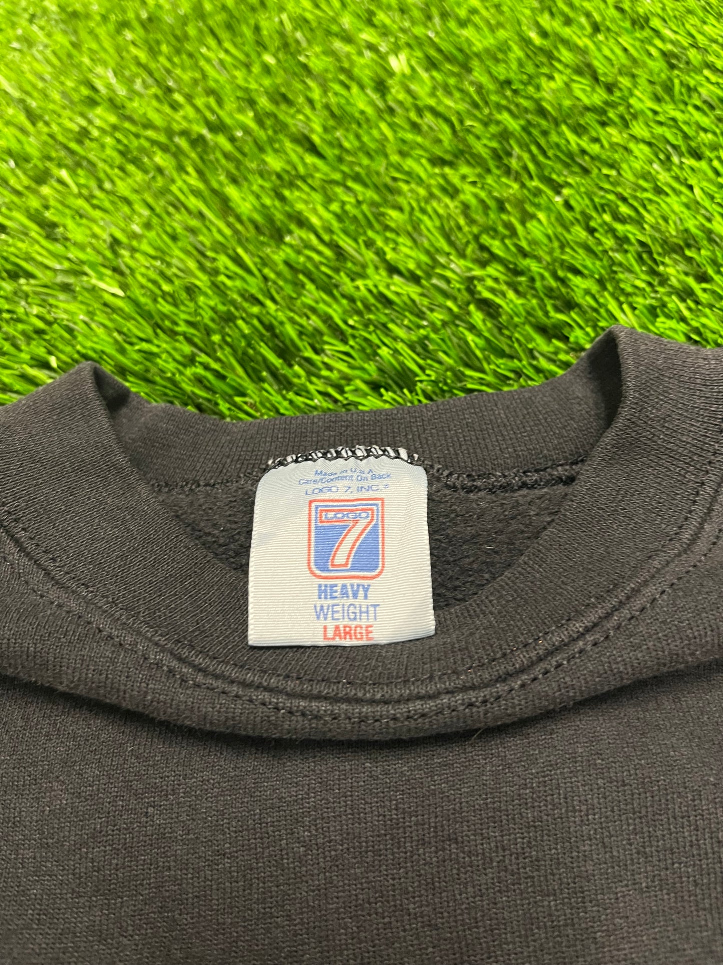 90s Cincinnati Bengals Logo 7 Embroidered Crewneck (L)
