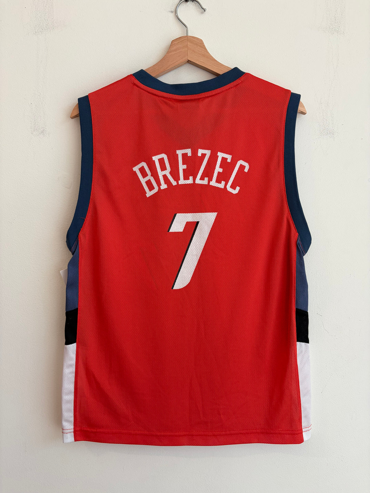 00s Charlotte Bobcats Primoz Brezec NBA Jersey (Youth L)