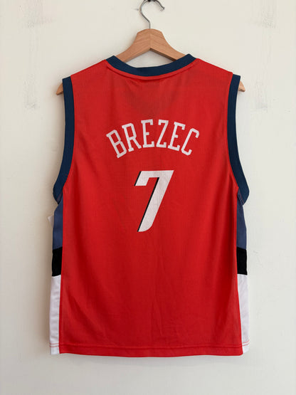 00s Charlotte Bobcats Primoz Brezec NBA Jersey (Youth L)