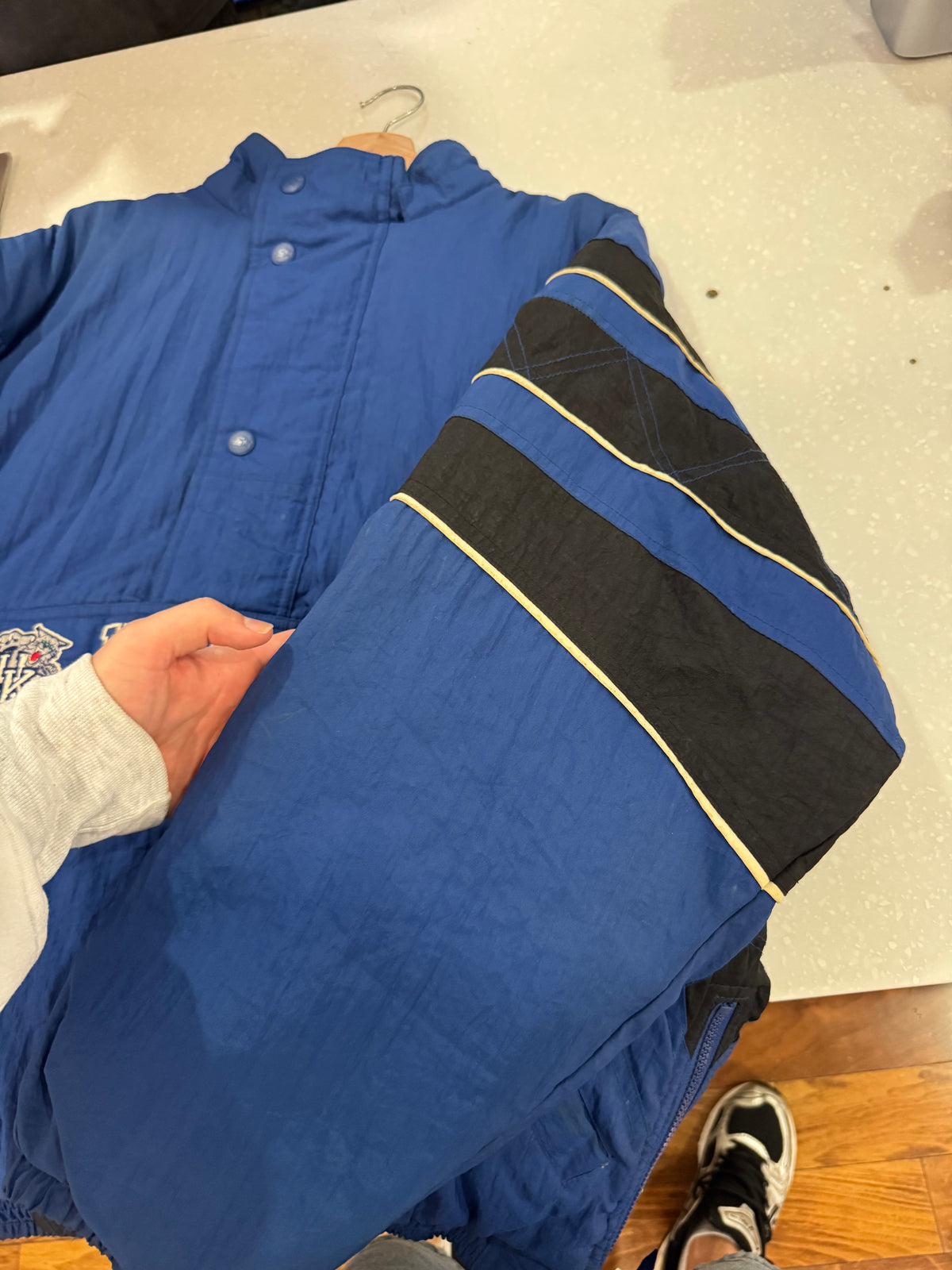90s University of Kentucky Vintage Starter Puffer Jacket (XL)