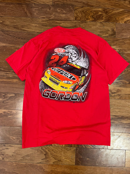 00s Jeff Gordon Red Nascar Tee (L)