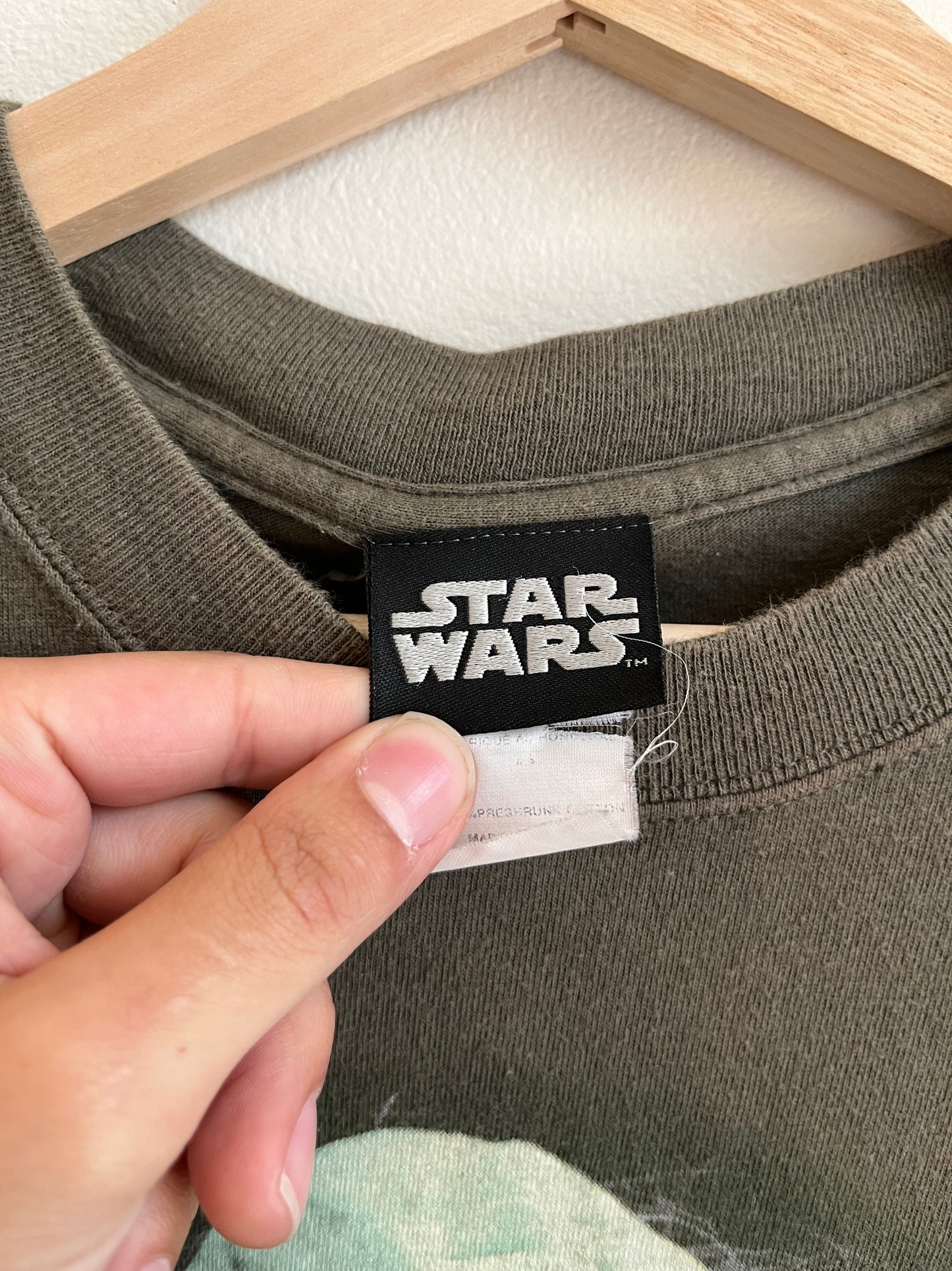 90s Star Wars Yoda “Looking Good” Vintage Tee (XL)