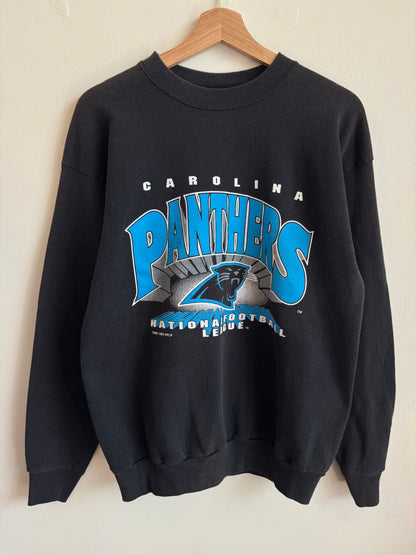 1993 Carolina Panthers Spectator Sportswear Spell Out Crewneck (M)