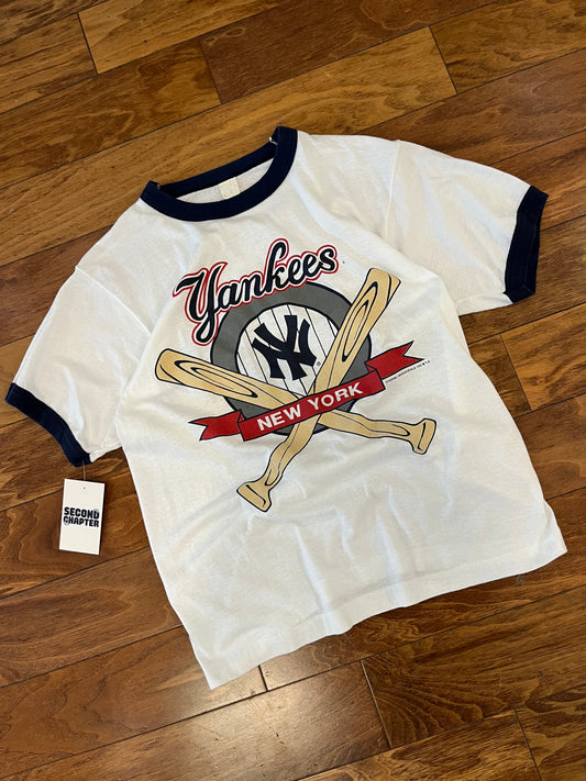 1990 New York Yankees MLB Ringer Tee (S)