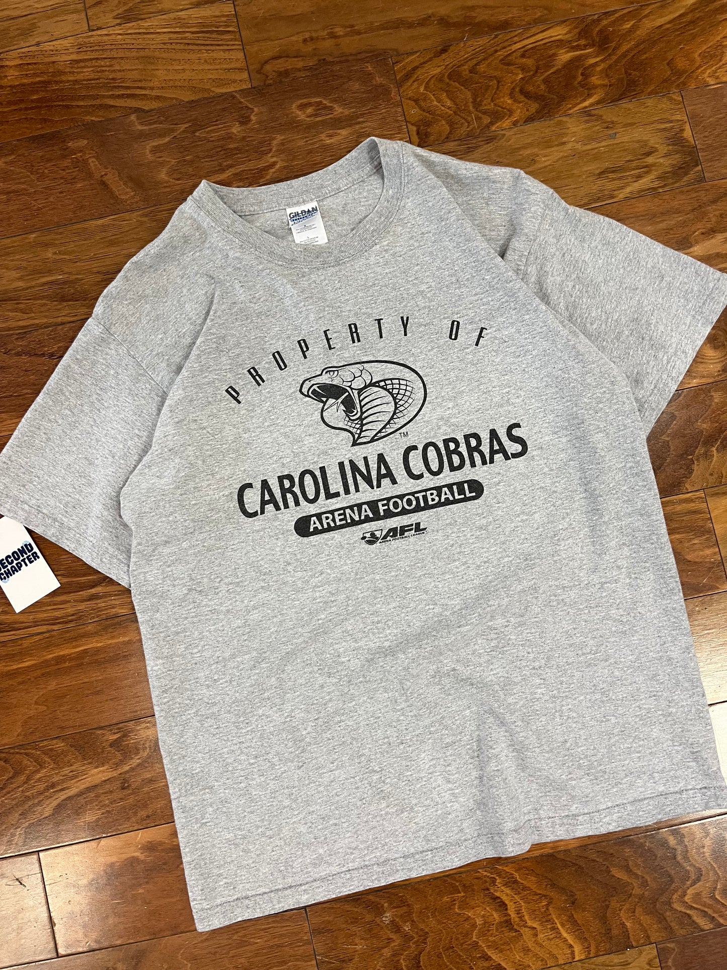 Y2K Carolina Cobras Arena Football League Tee (L)
