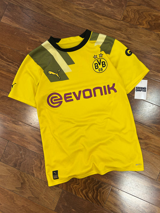 BoRussia Dortmund Puma Soccer Jersey 2022-23 Home Kit (S)