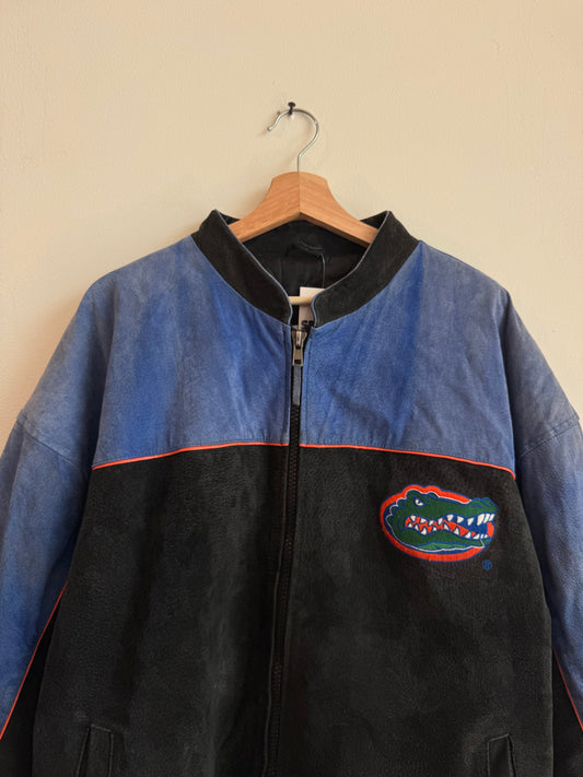 00s Florida Gators Faded Suede Jacket (XL)