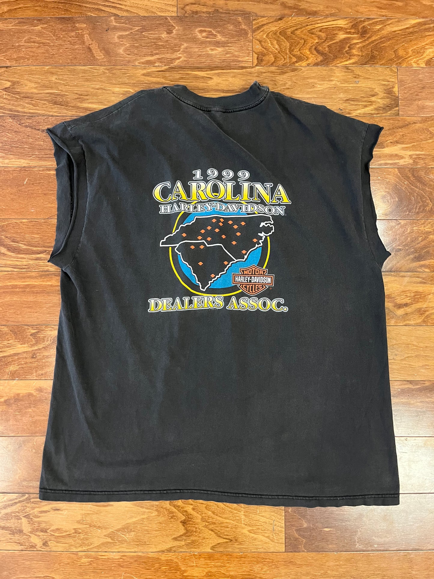 1999 Harley Davidson Myrtle Beach Cut Off Tee (XXL)