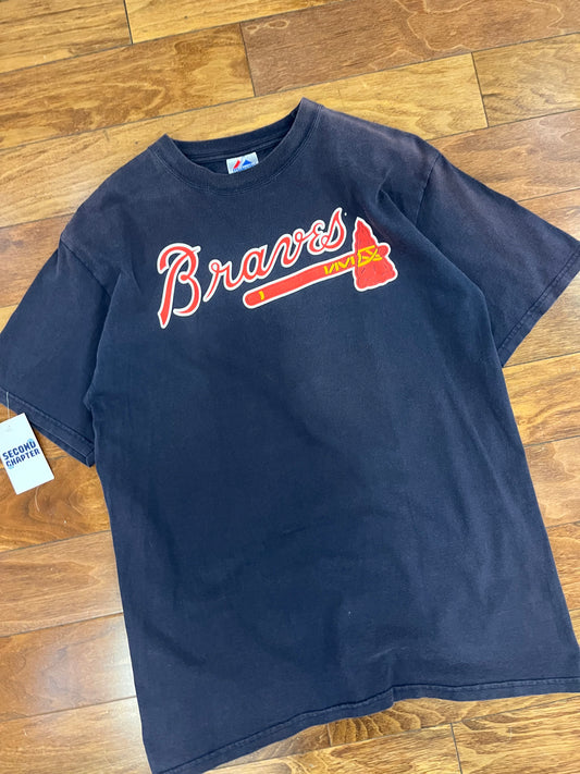 Atlanta Braves Andruw Jones #25 Jersey Tee (L)
