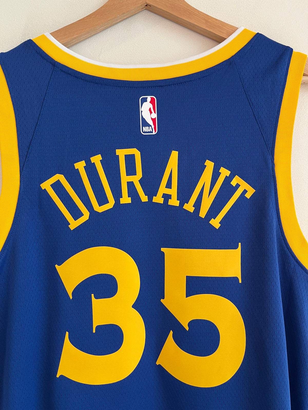 2017 Golden State Warriors Kevin Durant Nike Swingman Jersey (L)