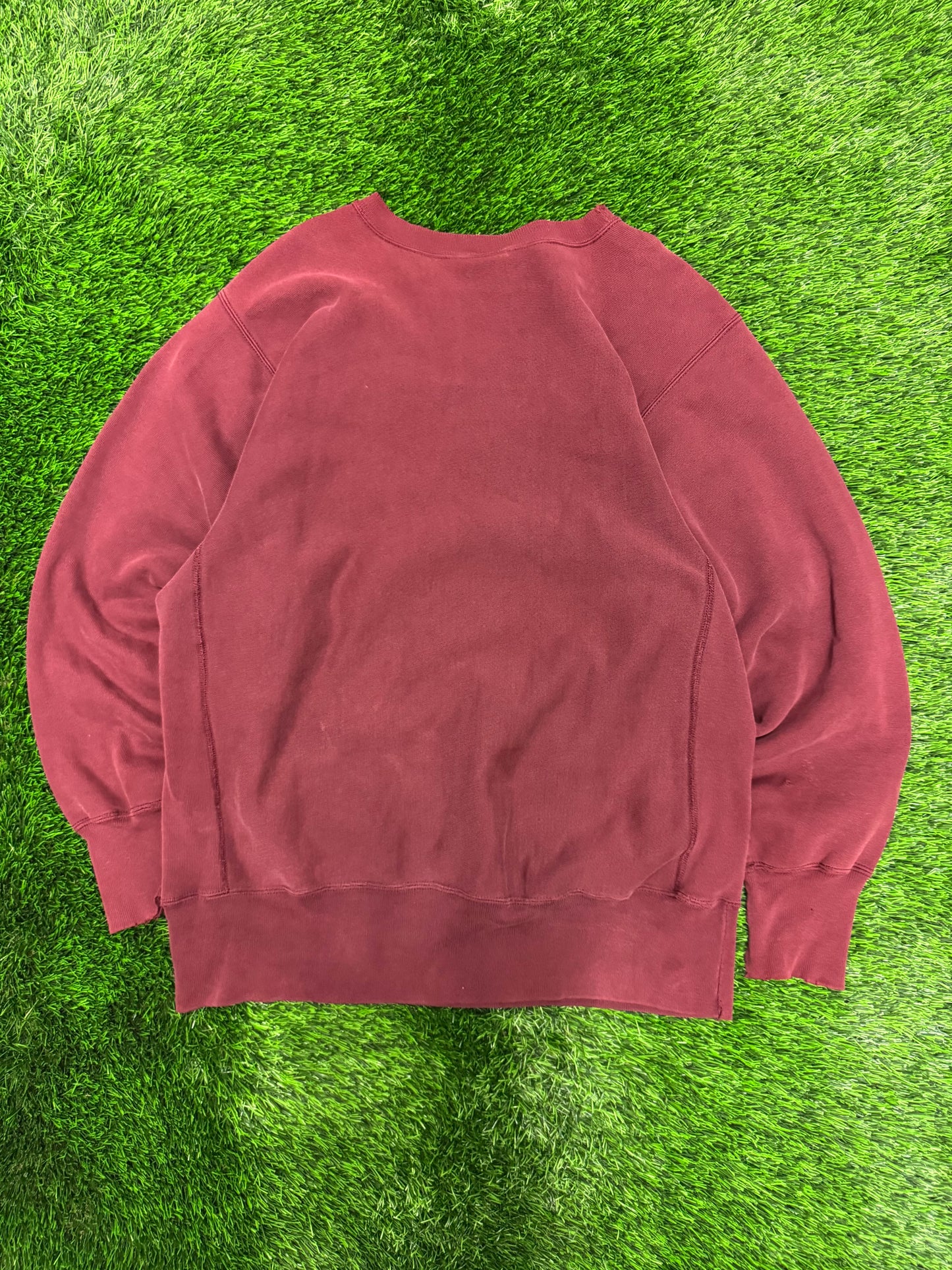 90s Queens College University Vintage Champion Reverse Weave Crewneck (XL)
