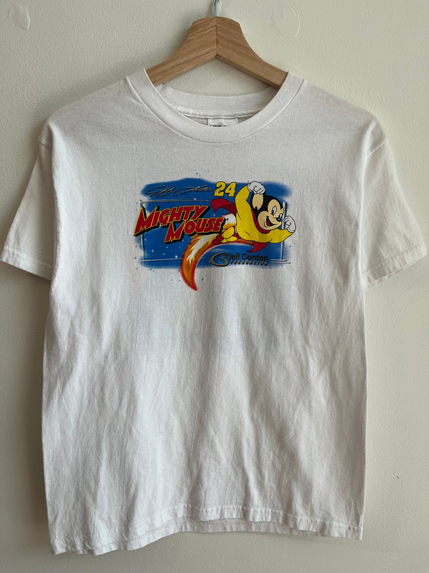2005 Mighty Mouse Nascar Jeff Gordon Tee (Youth L)