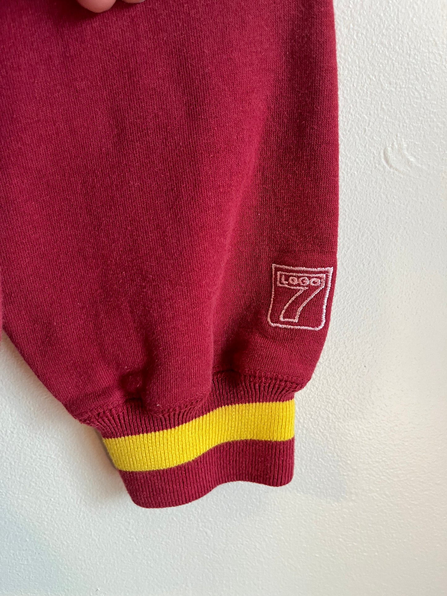 90s Washington Redskins Logo 7 Embroidered Crewneck (L)