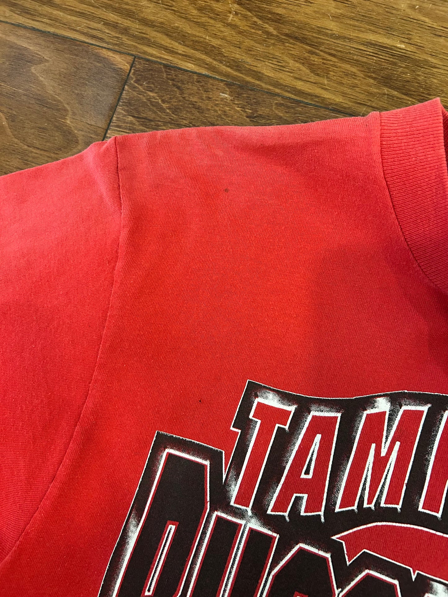 90s Tampa Bay Buccaneers Logo 7 Tee (L)