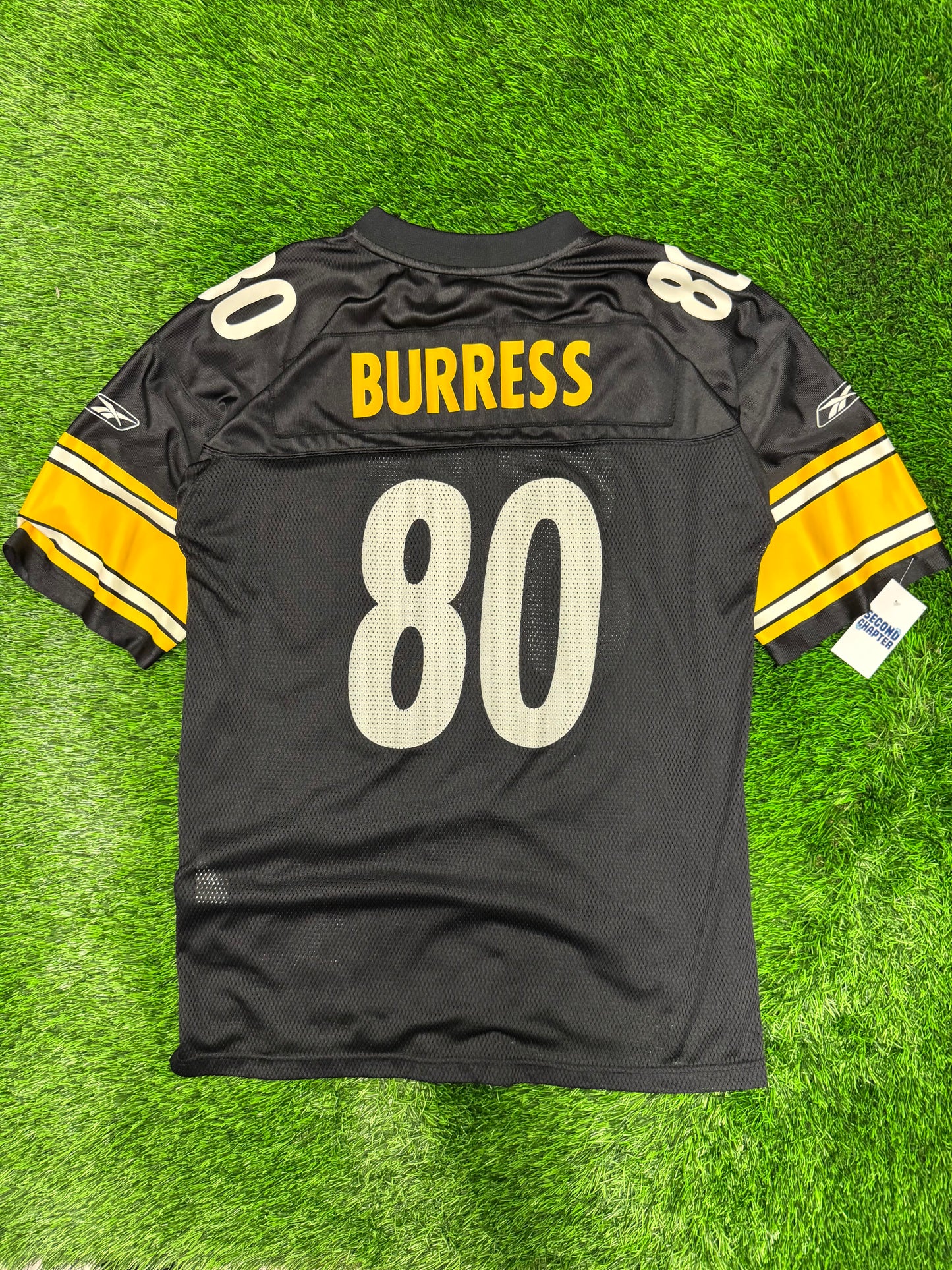 Pittsburgh Steelers Plaxico Burress #80 Reebok Jersey (XL)