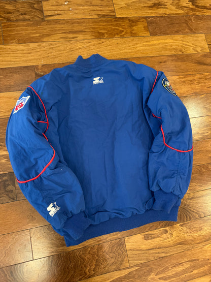 90s New York Giants Starter Patched Jacket (M)