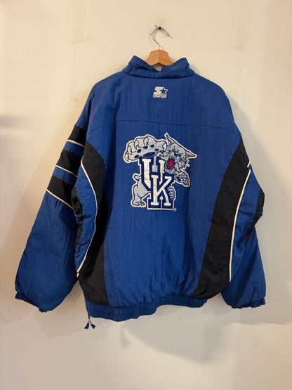 90s University of Kentucky Vintage Starter Puffer Jacket (XL)