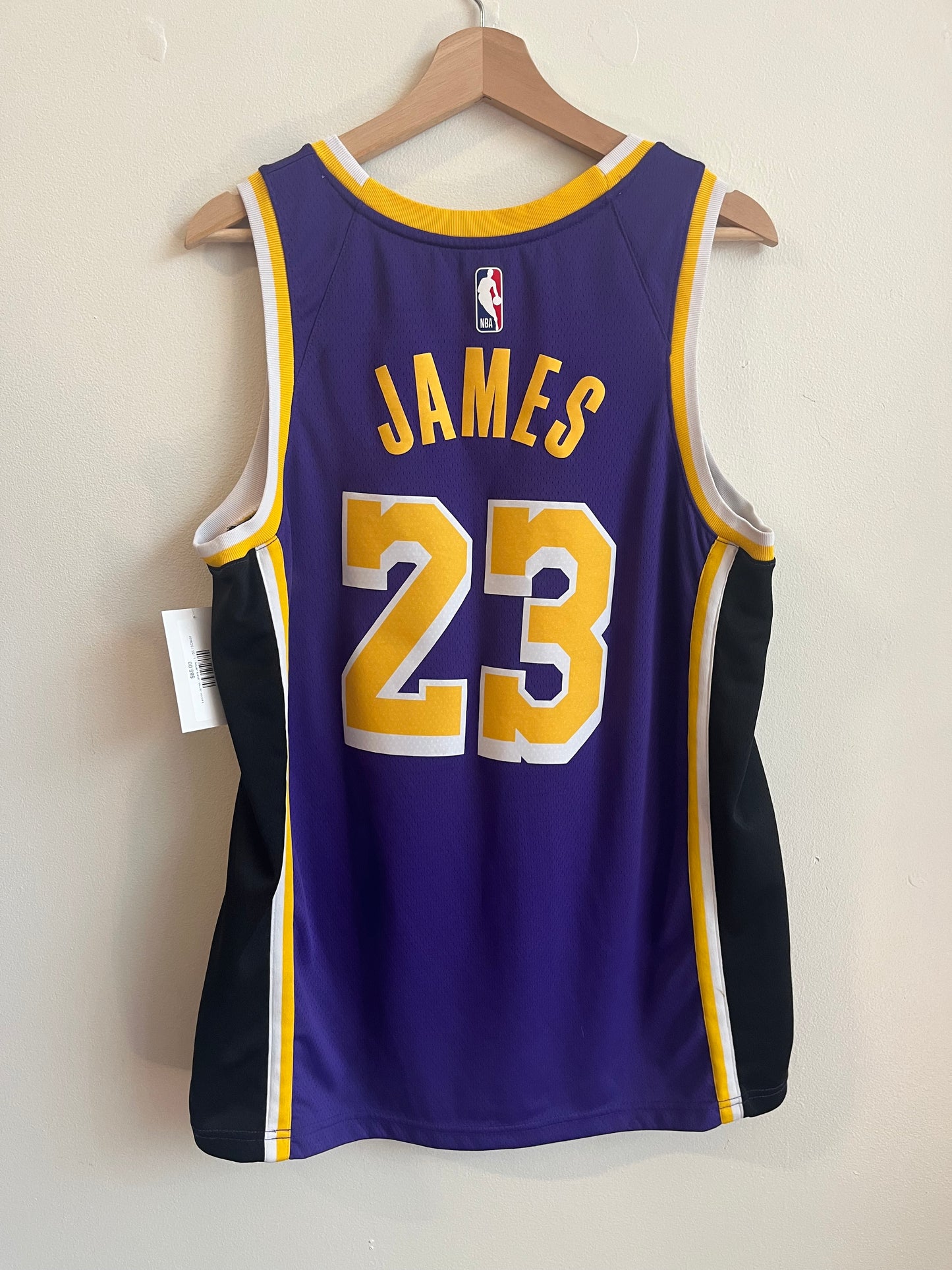 2019 Lebron James LA Lakers Nike NBA Jersey (L)