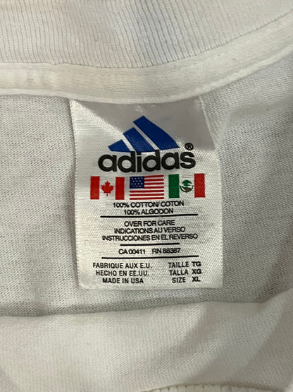 90s Adidas Soccer Front/Back Vintage Tee (XL)