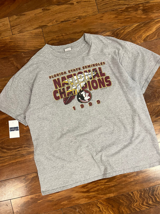 1999 FSU Seminoles National Champs Tee (XL)