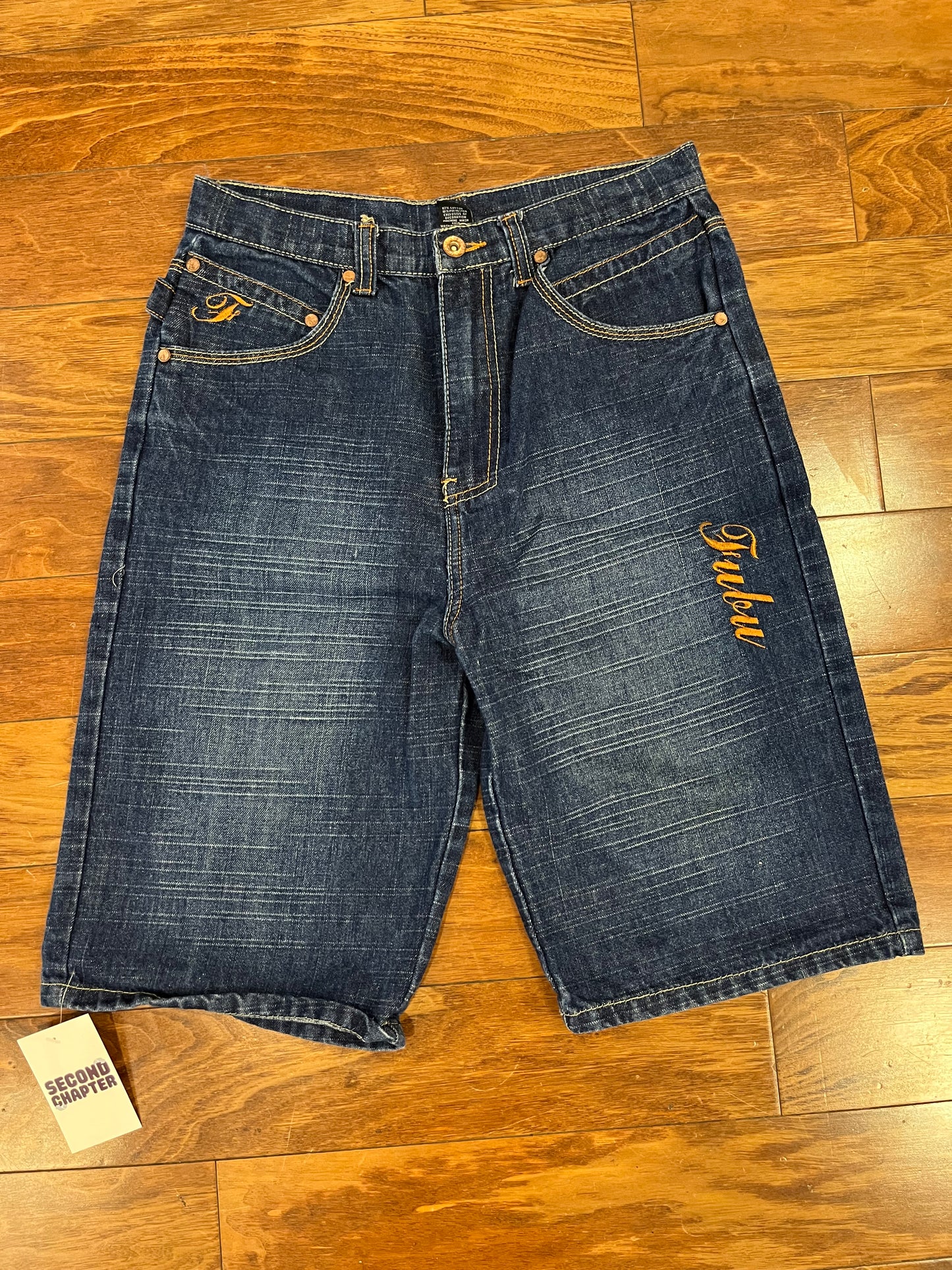 00s Fubu Baggy Jean Shorts (30)