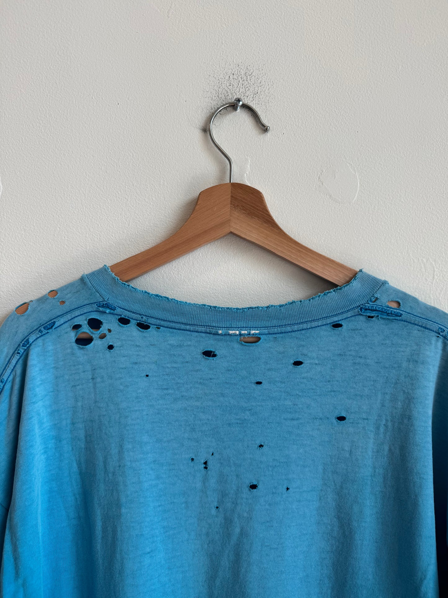 00s Carolina Panthers Crazy Faded/Distressed Tee (XL)