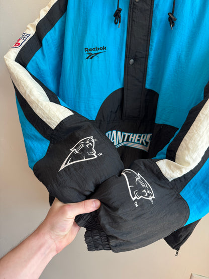 90s Carolina Panthers Reebok Pro Line Puffer Jacket (XL)